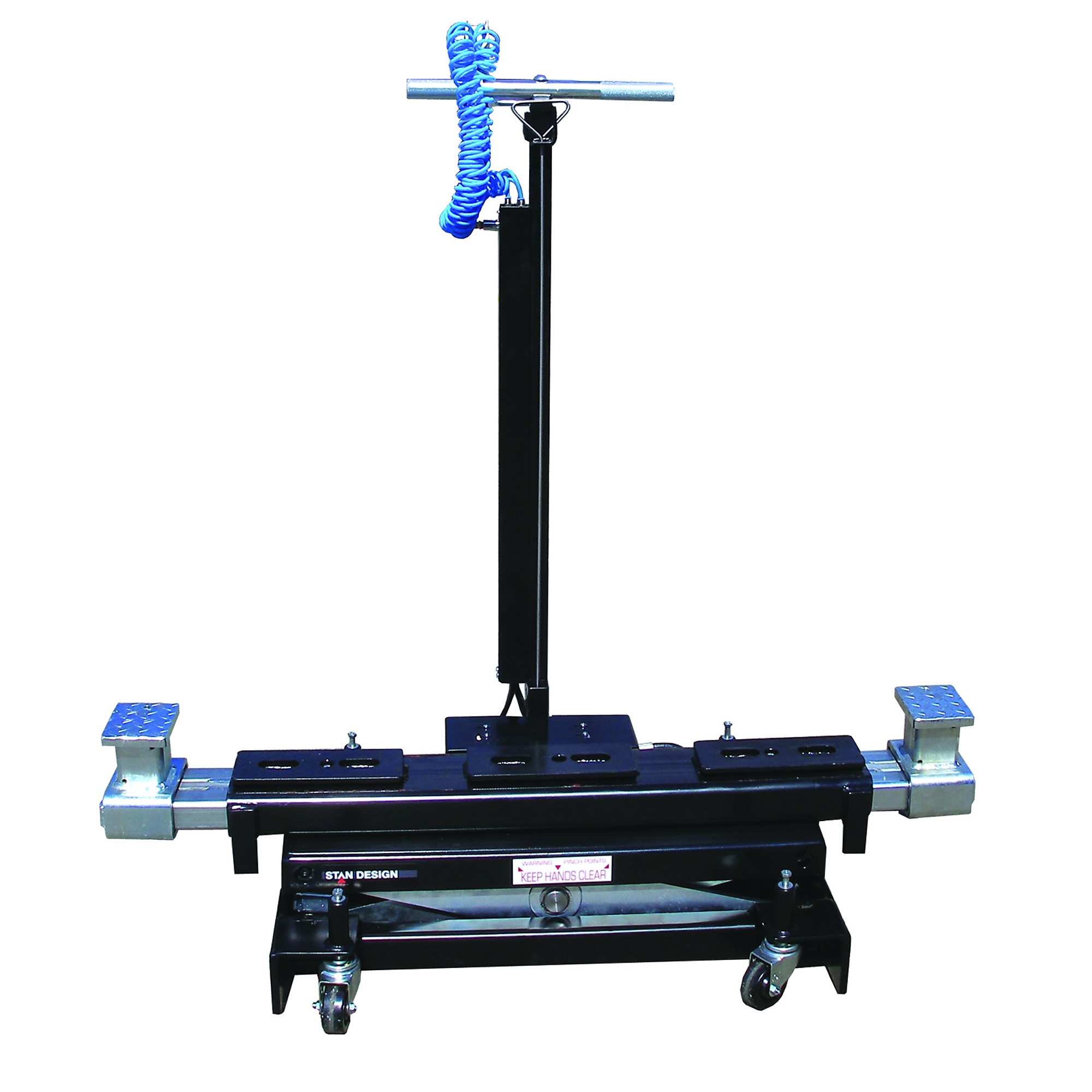 Scorpion Jacks Scissor Floor Jack for Trucks - 13-Ton Lift Capacity, 30.56in. Max Lift Height, Air/Oil Power, Model# TJ13E